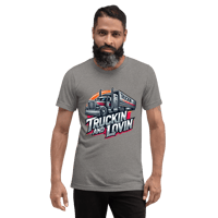 Image 1 of Kill Love #TruckinandLovin Unisex Tri-Blend Short sleeve t-shirt