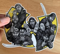 Image 3 of WU-TANG 4EVA STICKER