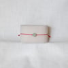 Everyday Bracelet - Green Aventurine on Red