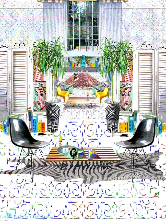 A3 Living Room 1, 2, & 3 Limited Edition of 20 Art Prints