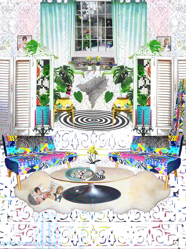 A3 Living Room 1, 2, & 3 Limited Edition of 20 Art Prints