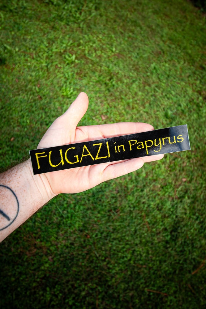 Image of Fugazi in PAPYRUS!