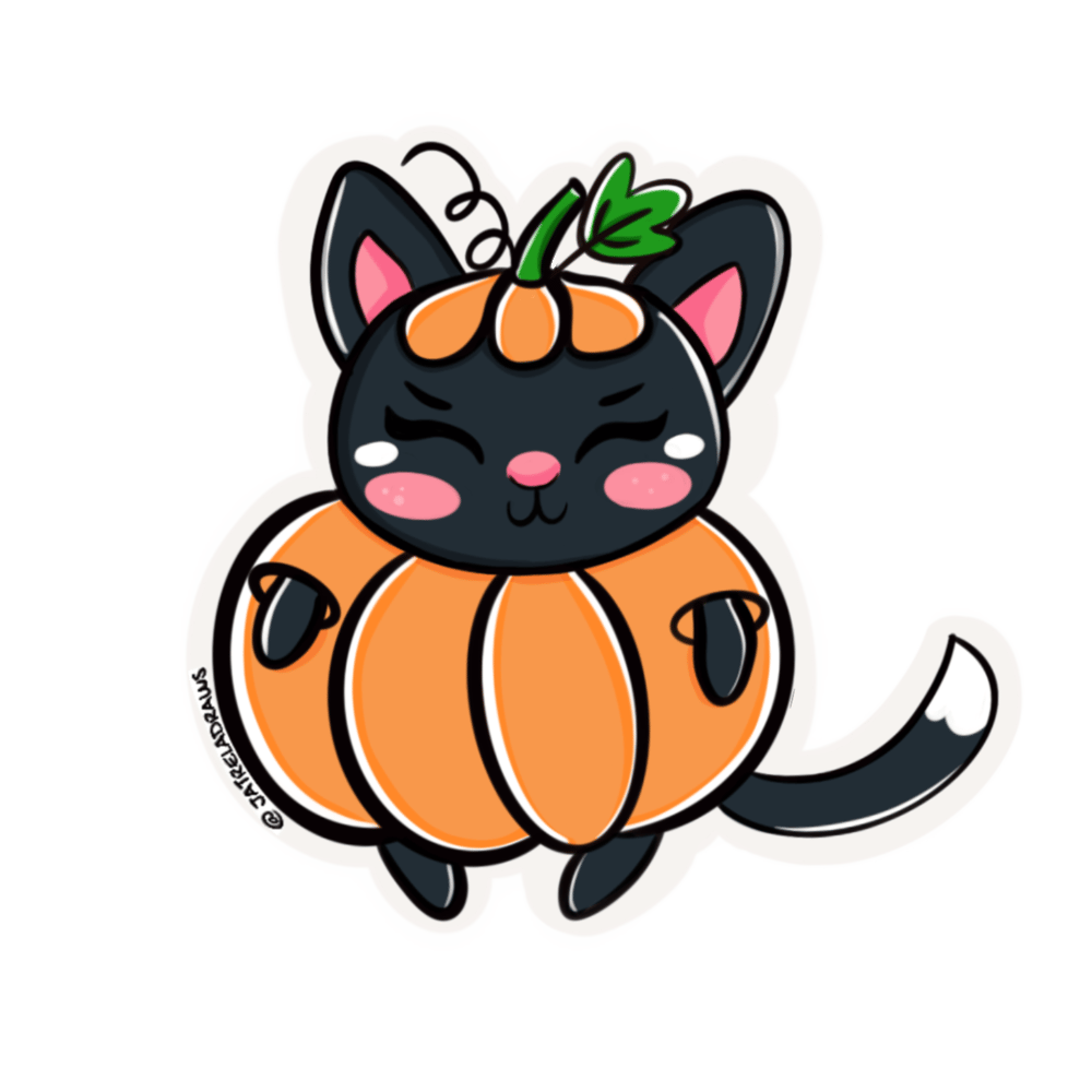 Image of Nyoka in a Pumpkin Costume 