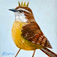 Crown Carolina Wren II