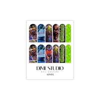 Image 2 of GOOSEBUMPS STORY NAIL DECALS 