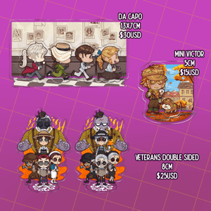 Image of IdentityV Charms and Standee reprint !