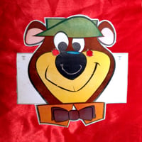 Image 1 of Yogi Bear - Kelloggs Corn Flakes Hanna Barbara mask (1961) - cutout