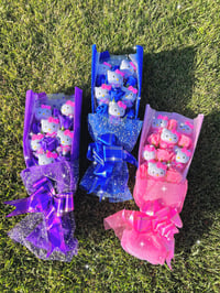 Image 1 of Hello Kitty Bouquet of Flowers