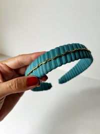 Image 1 of Diadema Azul y Dorado