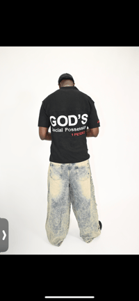 Image 3 of Chosen Black Ribbed Jersey 