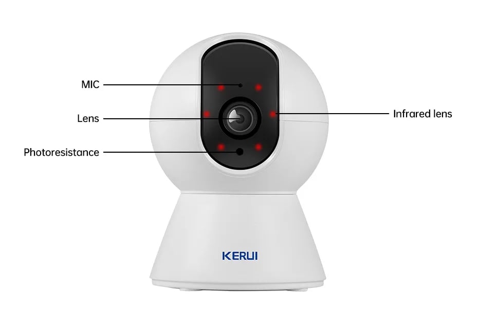 MSL 8MP 4K UHD Smart IP Camera - Indoor Wireless Security Camera with Auto Tracking