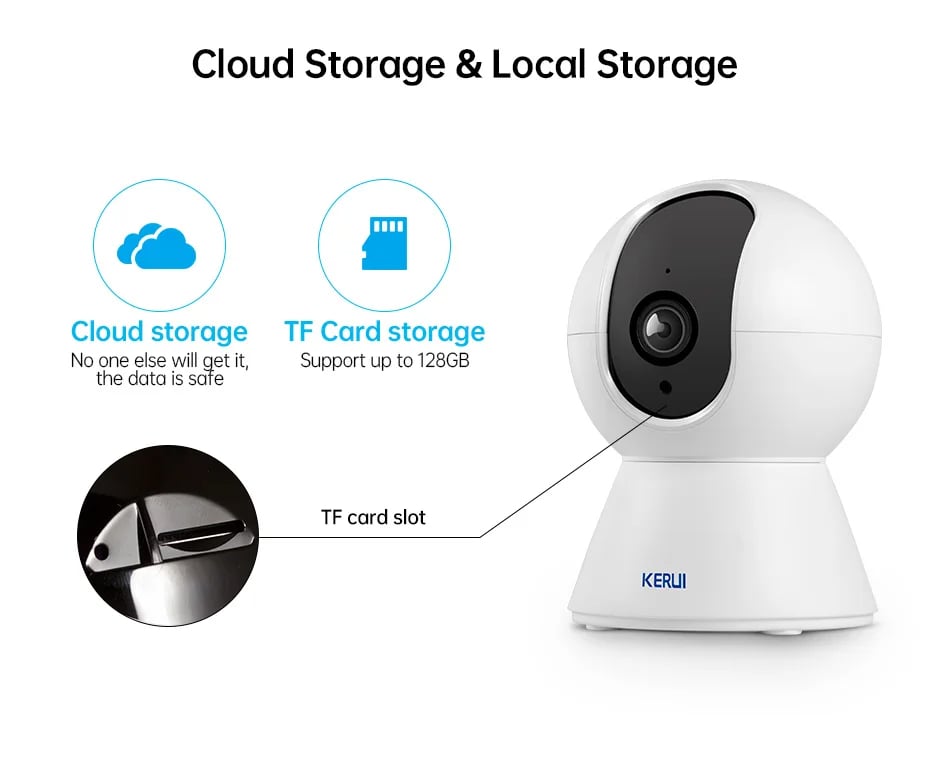 MSL 8MP 4K UHD Smart IP Camera - Indoor Wireless Security Camera with Auto Tracking