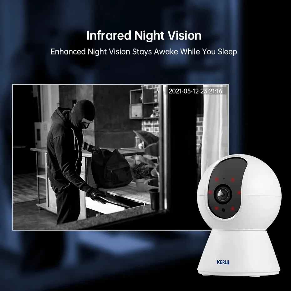 MSL 8MP 4K UHD Smart IP Camera - Indoor Wireless Security Camera with Auto Tracking