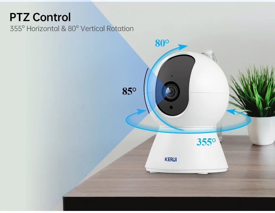 MSL 8MP 4K UHD Smart IP Camera - Indoor Wireless Security Camera with Auto Tracking