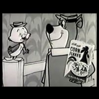 Image 3 of Sir Huckleberry Hound - Kelloggs Corn Flakes Hanna Barbara mask (1961) - cutout