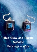 Image of Blue Glow and Purple Metallic