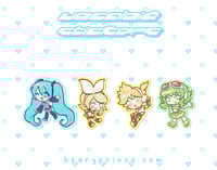 Vocaloid Glitter Stickers