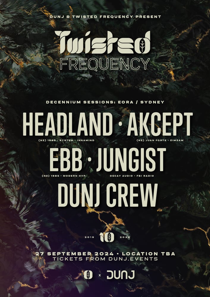 Image of TWISTED FREQUENCY LAUNCH SYDNEY - HEADLAND, AKCEPT & EBB