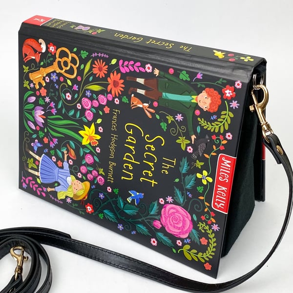 Image of The Secret Garden Book Purse (Made to Order)