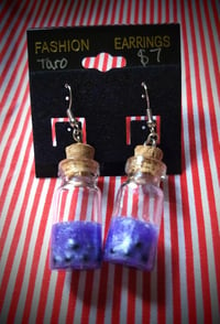 Image 2 of Boba Tea Bottle Earrings