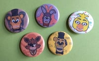 Image 2 of Five Night's at Freddy's 1.25" Buttons