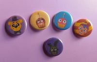 Image 3 of FNAF Funtime-Frights 1.25" Buttons