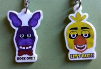 Image 3 of FNAF Acrylic Charm Keychians RETIRED