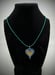 Image of Heart Emblem Resin Ball Chain Necklace