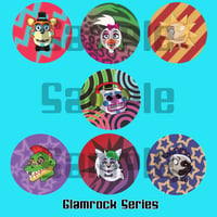 Image 3 of FNAF Security Breach 1.25" Buttons