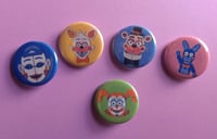 Image 5 of FNAF Funtime-Frights 1.25" Buttons