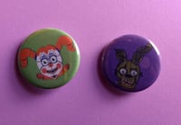 Image 6 of FNAF Funtime-Frights 1.25" Buttons