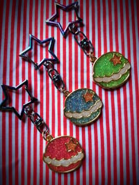 Image 1 of Macaron Resin Keychain