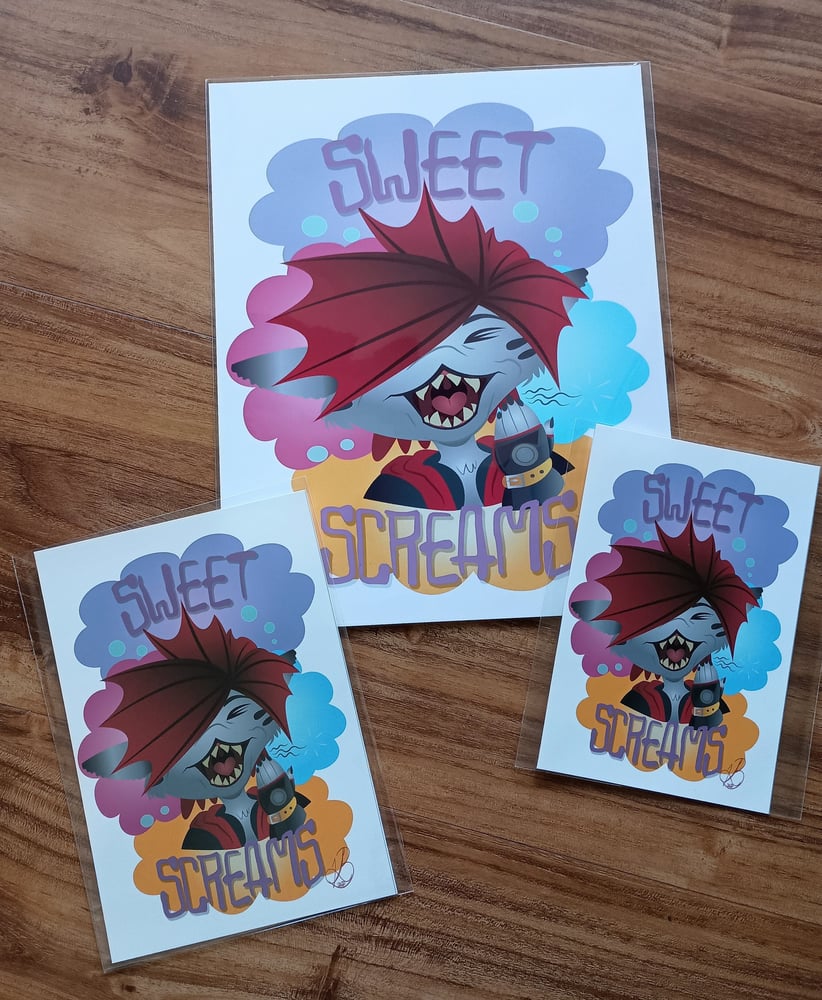 Image of Sweet Screams Art Print