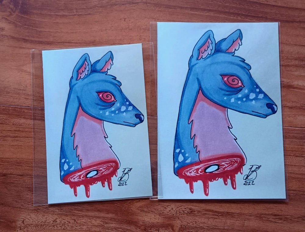 Image of Deer Head Art Print