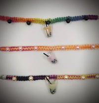 Image 1 of Boba Tea Hemp Bracelets