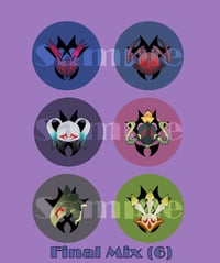 Image 5 of Kingdom Hearts Unversed 1.25" Buttons