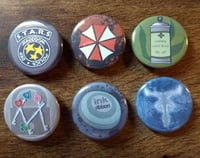 Image 1 of Resident Evil 1.25" Buttons