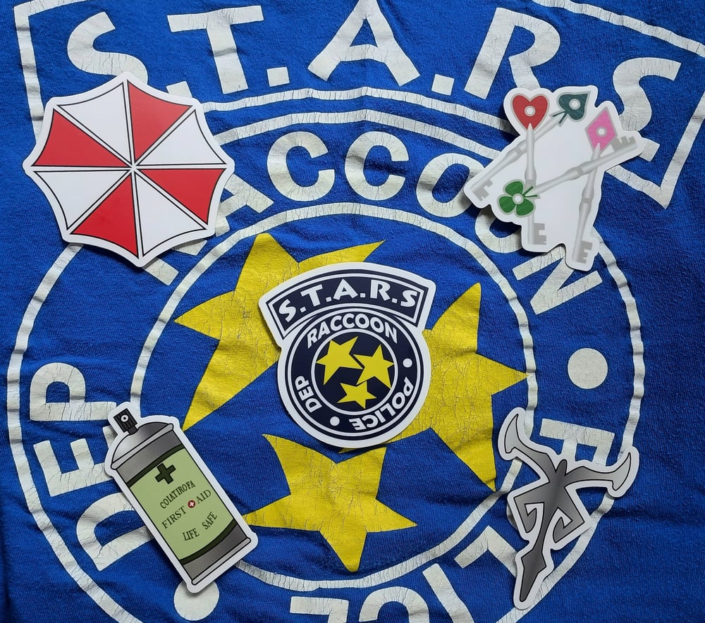 Image of Resident Evil Stickers