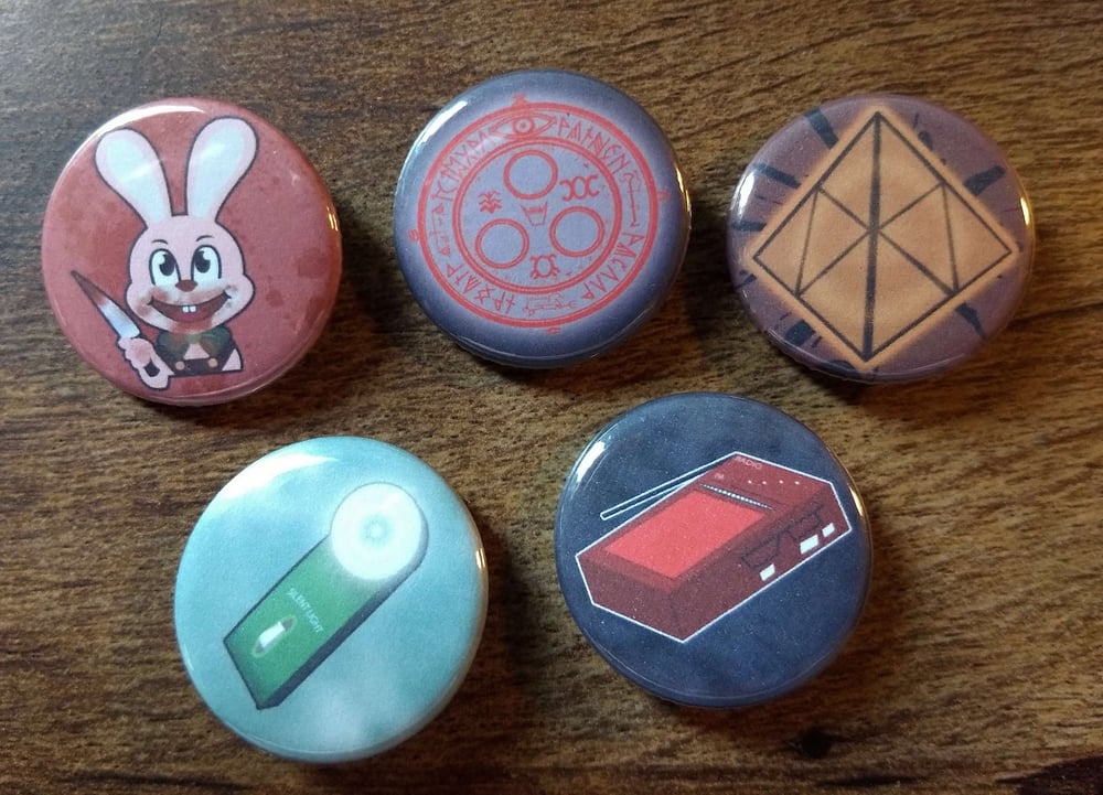 Image of Silent Hill 1.25" Buttons