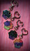 Image of Heart Muffin Resin Keychain