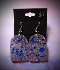 Image 2 of Starry Hills Resin Earrings