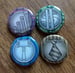 Image of Toontown Cog Boss and Insgnia 1.25" Buttons