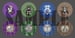 Image of Toontown Cog Boss and Insgnia 1.25" Buttons