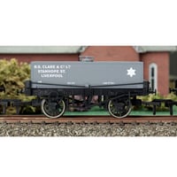Image 2 of Dapol OO Gauge Rectangular Tank Wagon - Clare, Liverpool #12