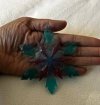 Image 2 of Resin Snowflake Ornament Set