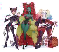 Gotham Sirens Print