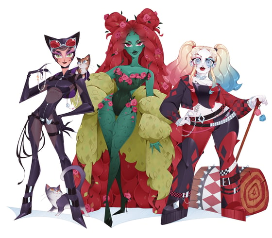 Image of Gotham Sirens Print