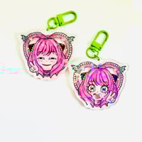 Image 2 of Spy Girl Acrylic keychain