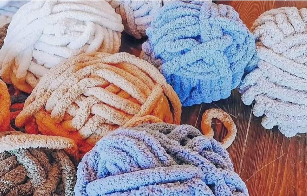 Image of DIY chunky blanket workshop 