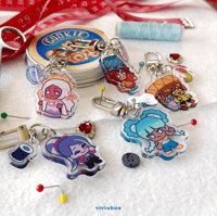 Image 1 of Cookie Sewing Kit Charms